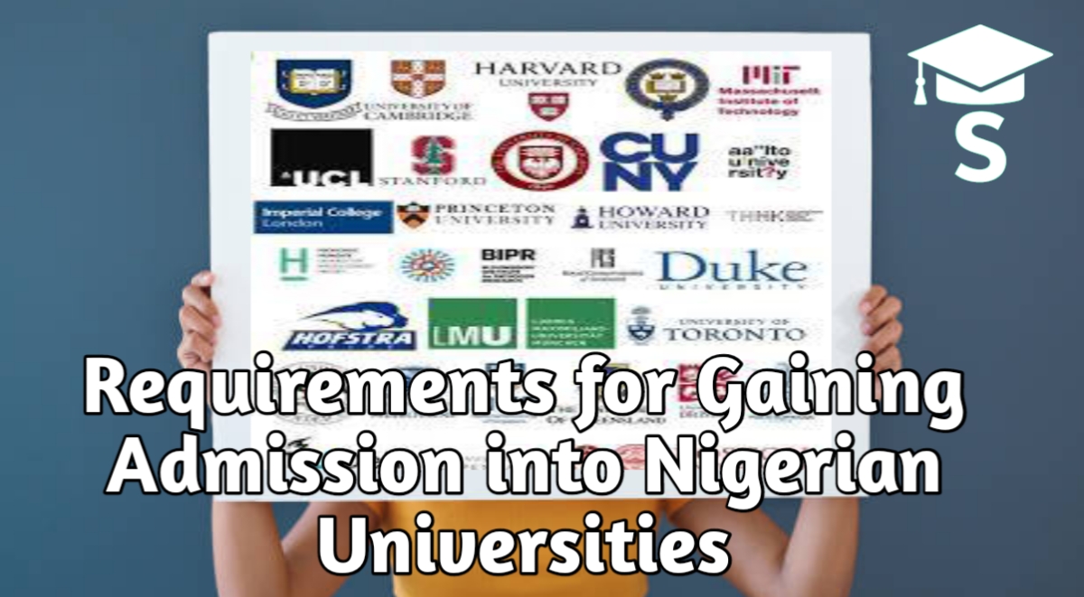 Requirements for Gaining Admission into Nigerian Universities 2025/2026